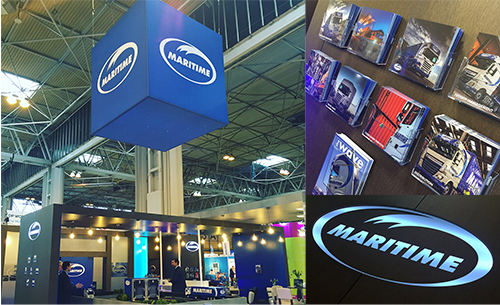 A selection of pictures from the Maritime 2016 stand 